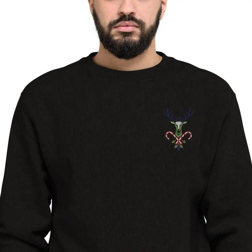 Champion Sweatshirt Christmas Deer - Mishastyle