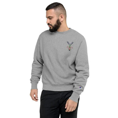 Champion Sweatshirt Christmas Deer - Mishastyle