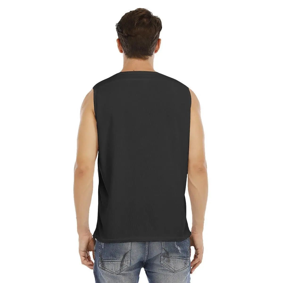 Classic Men's O-neck Sleeveless Tank Top - Mishastyle