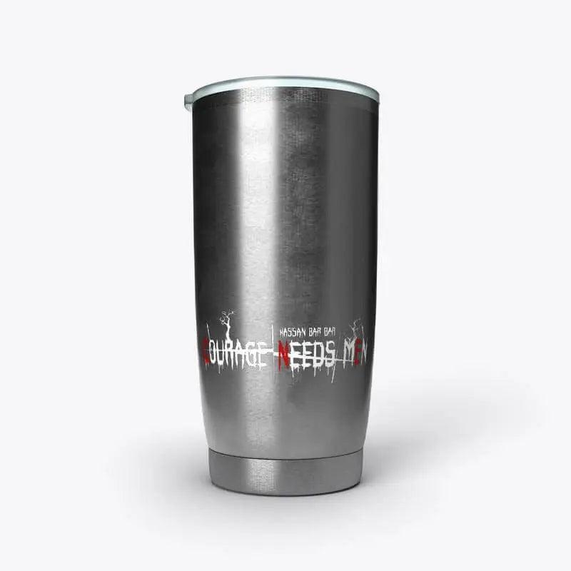 Courage needs men Coffee Travel Mug - Mishastyle