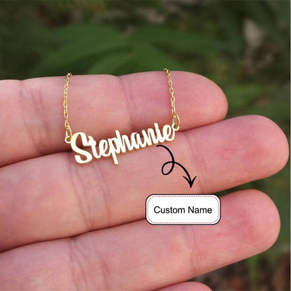 Design Custom Name on Necklace - Mishastyle