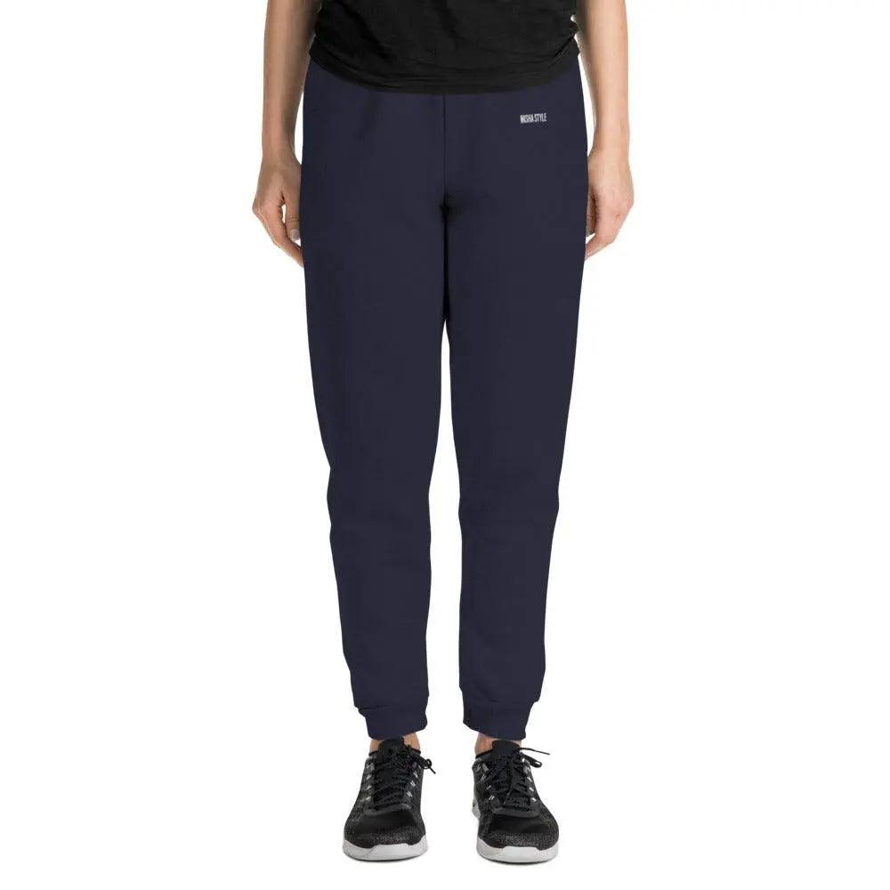 Elastic Waist Unisex Joggers - Mishastyle