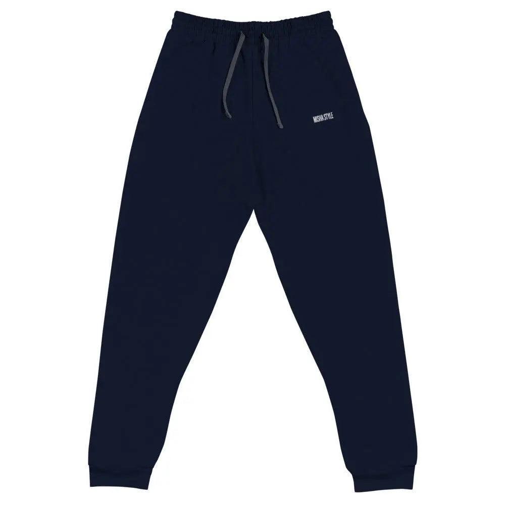 Elastic Waist Unisex Joggers - Mishastyle