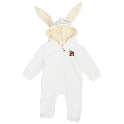 Frame House Baby's Zipper Hooded Rompers - Mishastyle