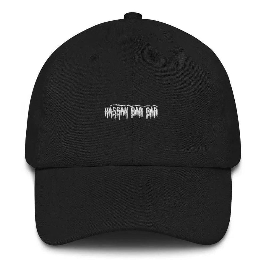 Hassan Bar Bar Embroidered Logo Dad hat - Mishastyle