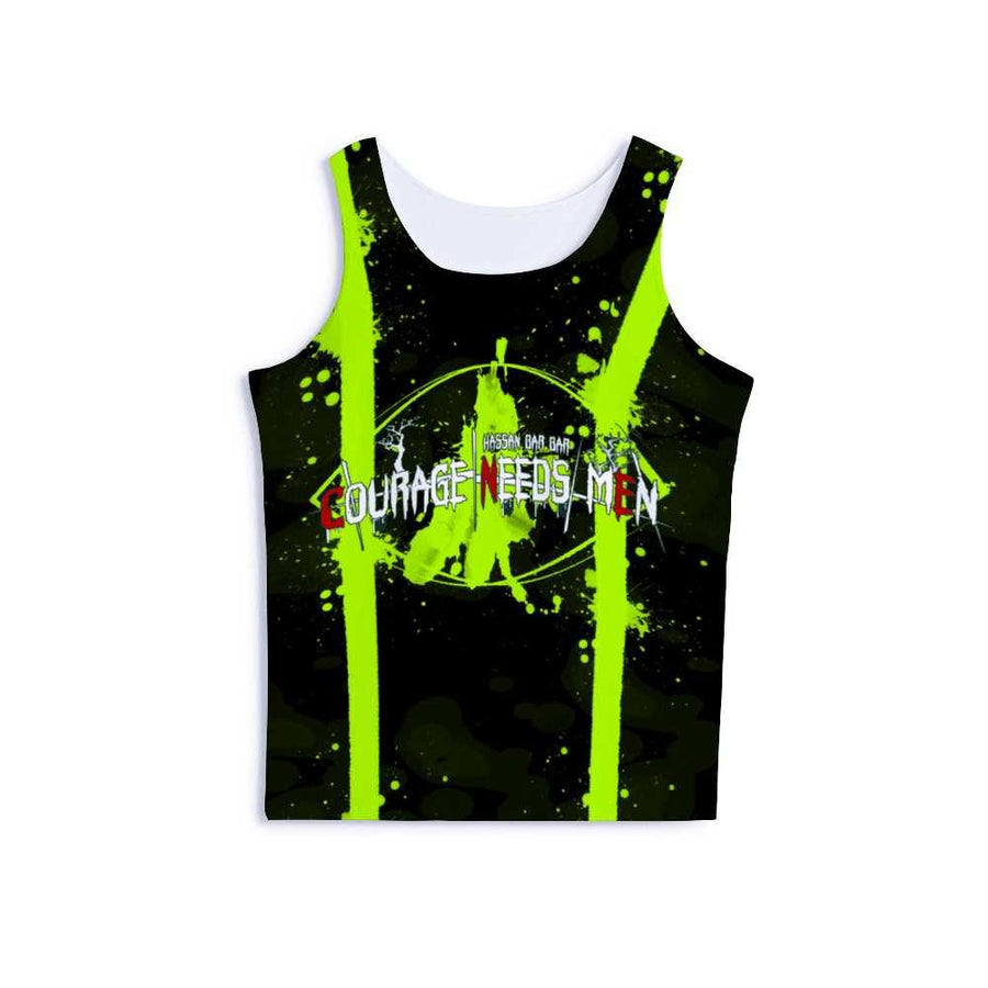 Hassan Bar Bar Unisex Horror Tank Top - Mishastyle