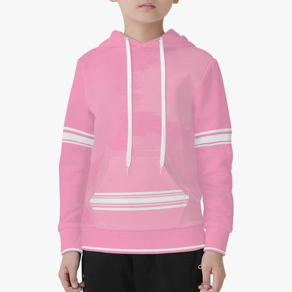 Kid’s Weeki Hoodie Cloudy Pink - Mishastyle