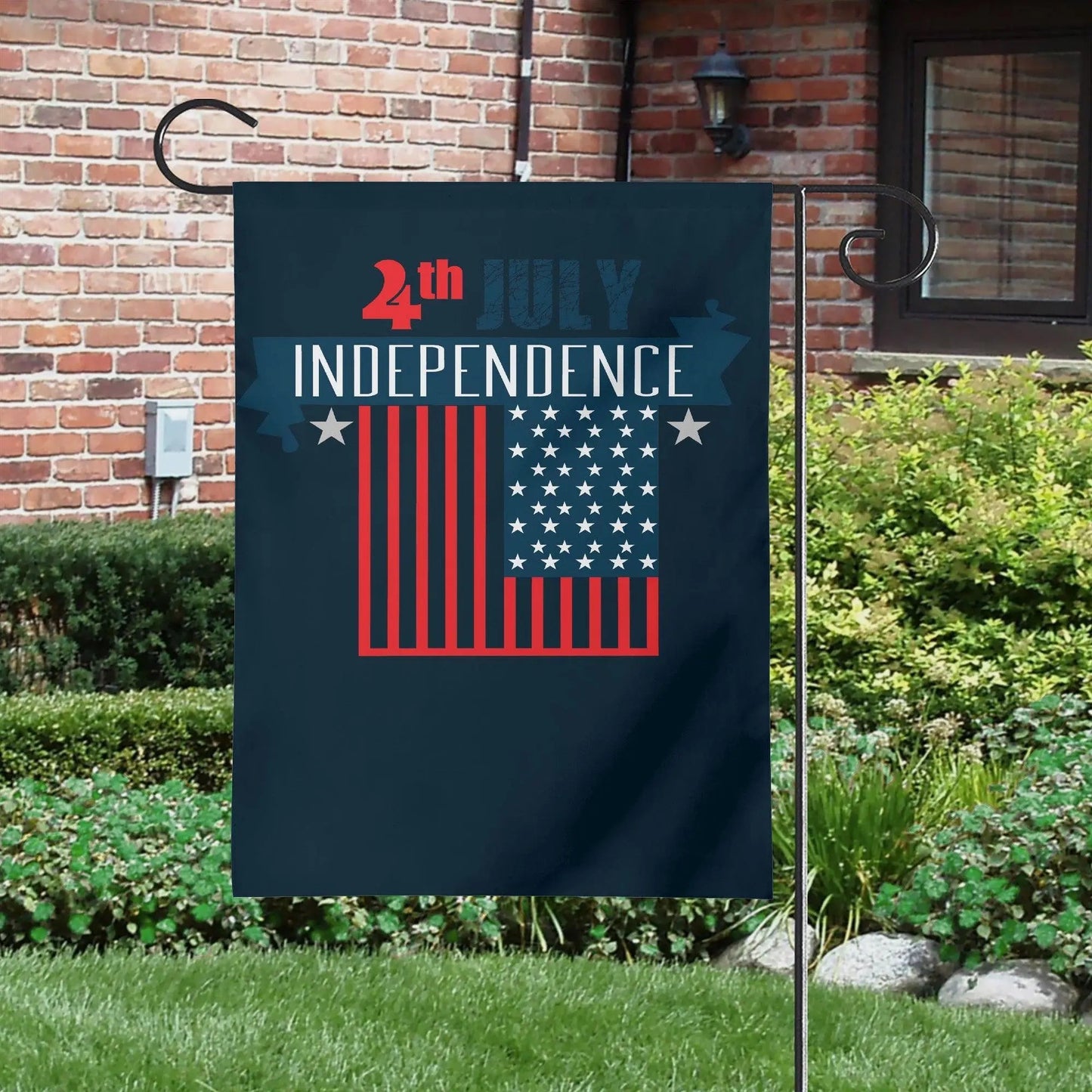 KTS USA Endebendence Garden Flag - Mishastyle