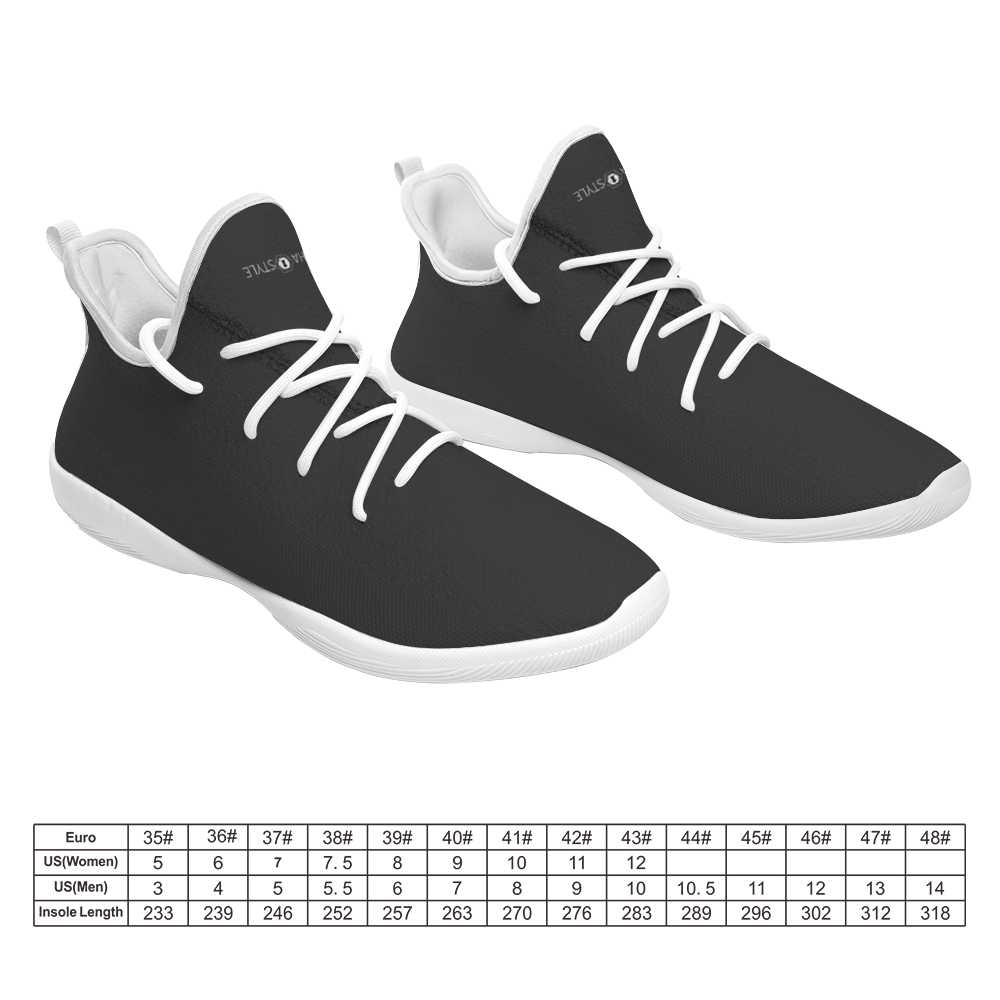 Leisure High Level Sports Shoes - Dark Gray - Mishastyle