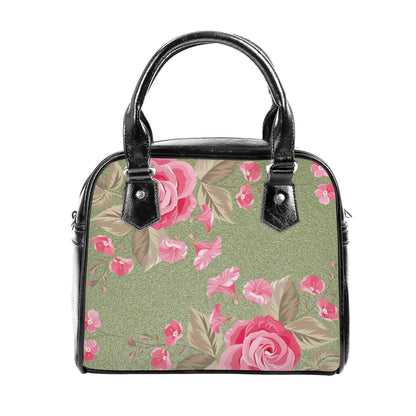 Little Garden Shoulder Handbag - Green - Mishastyle