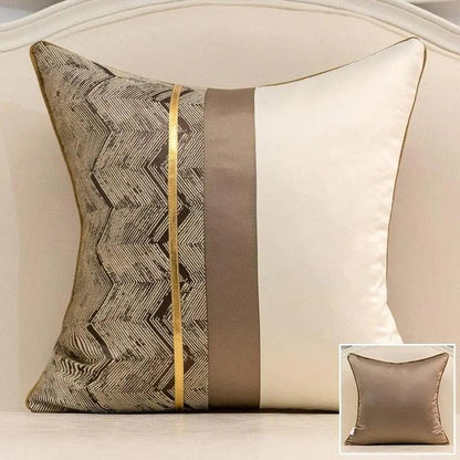 Luxury Leather Cushion Pillow Cases - Mishastyle