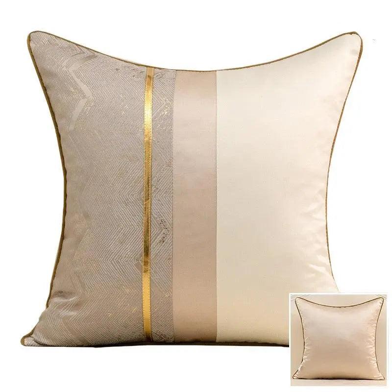 Luxury Leather Cushion Pillow Cases - Mishastyle