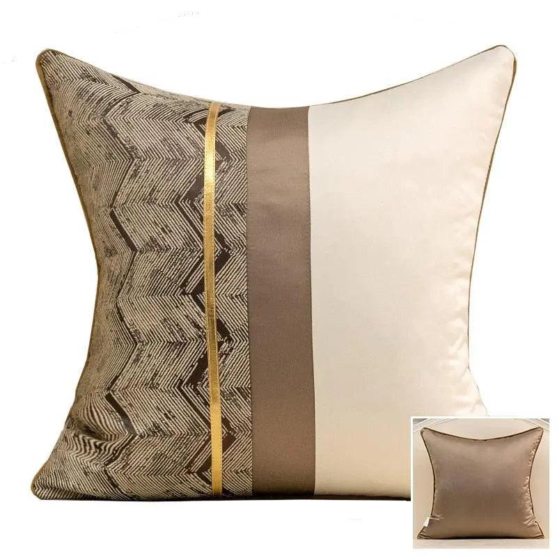 Luxury Leather Cushion Pillow Cases - Mishastyle