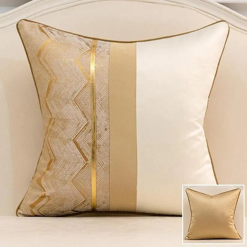 Luxury Leather Cushion Pillow Cases - Mishastyle