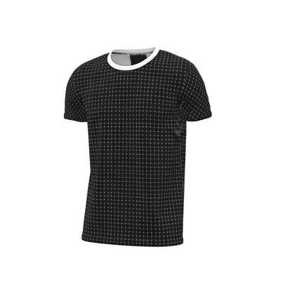 Luxury Plaid Casual T-Shirt - Mishastyle