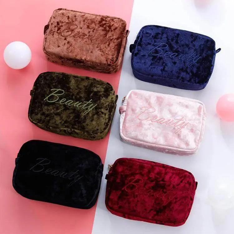 Luxury Velvet MISHA Makeup Bag - Mishastyle