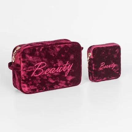 Luxury Velvet MISHA Makeup Bags Set - Mishastyle