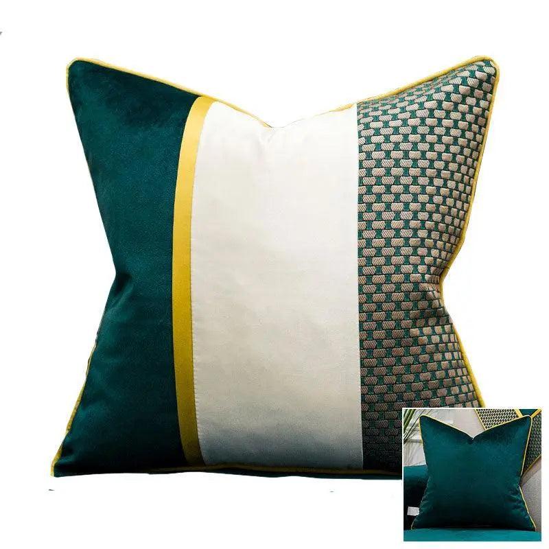 Luxury Velvet Teal Green Cushion Pillow Covers - Mishastyle