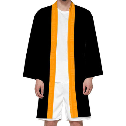 Men Haori Beach Kimono for Summer - Mishastyle