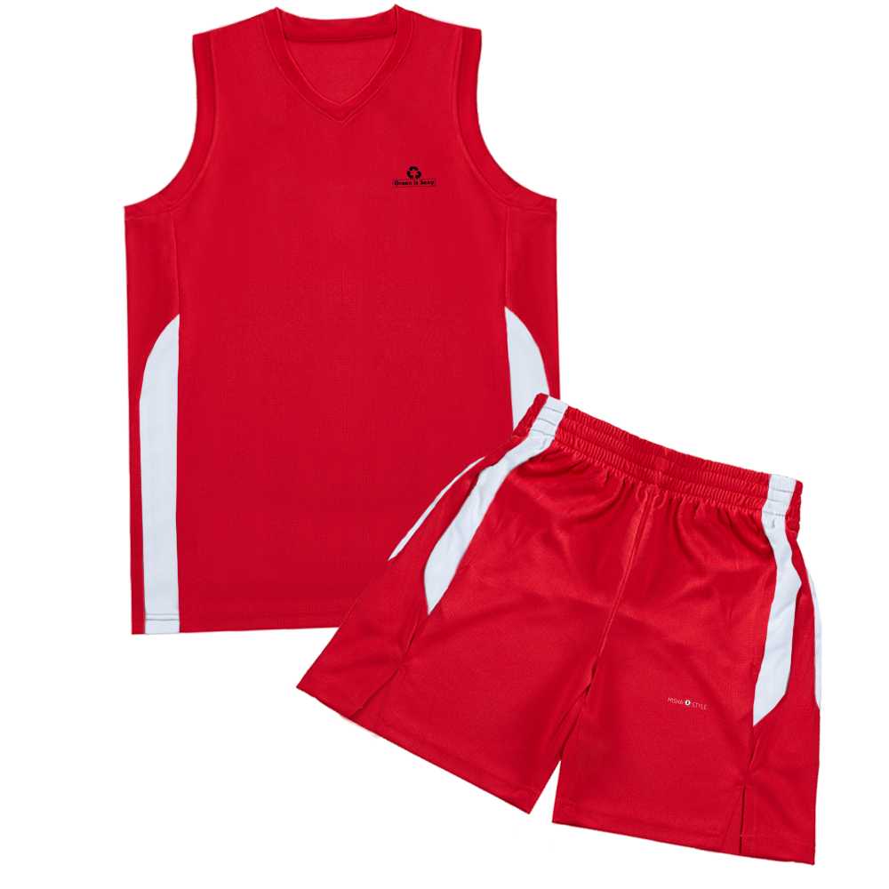 Men's Basketball Suit Athletic Outfit - Mishastyle