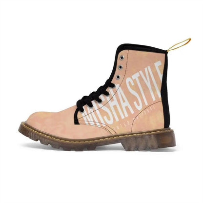 Men's Canvas Boots - Mishastyle