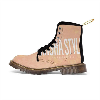 Men's Canvas Boots - Mishastyle