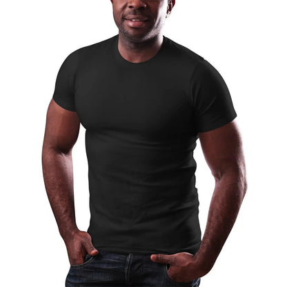 Men's Pima Cotton Jersey Short Sleeve Tshirt - Mishastyle