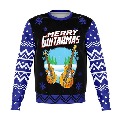 Merry Guitarmas Women Sweater - Mishastyle