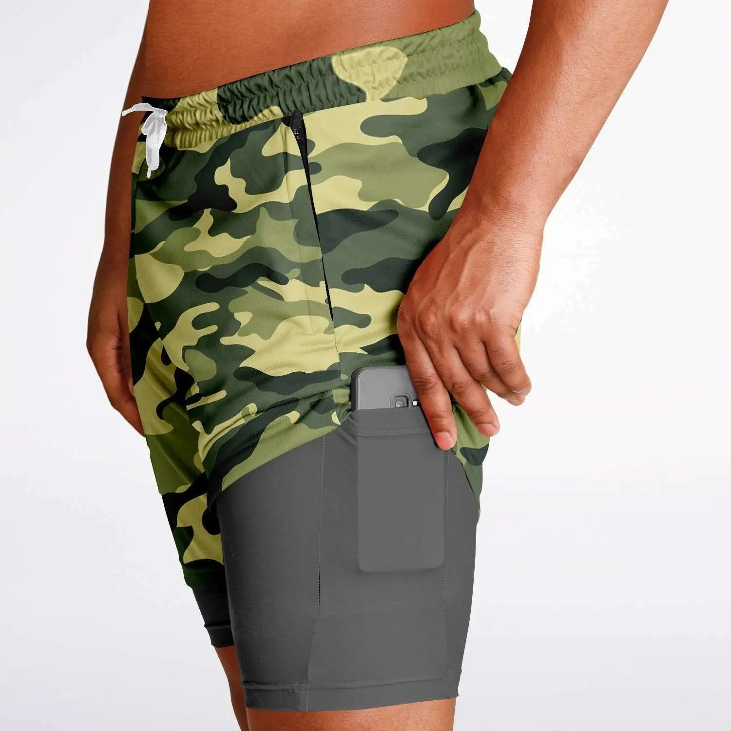 Misha Army sports Short Hidden pocket - Mishastyle