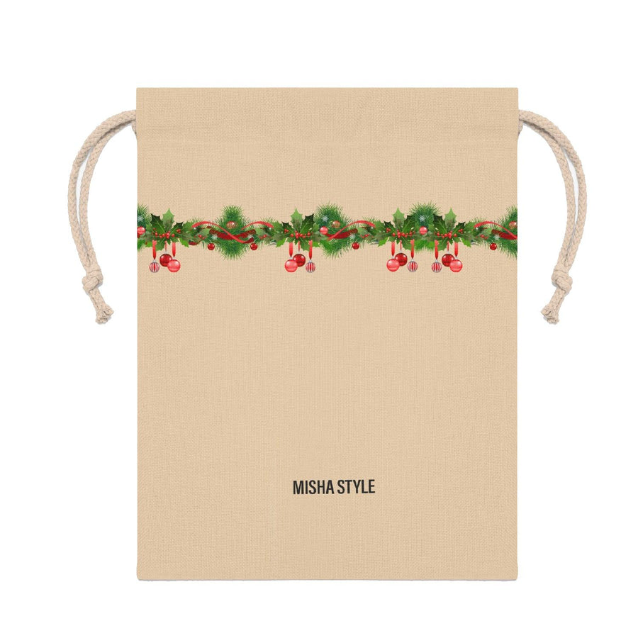 Misha Christmas Linen Bag - Mishastyle