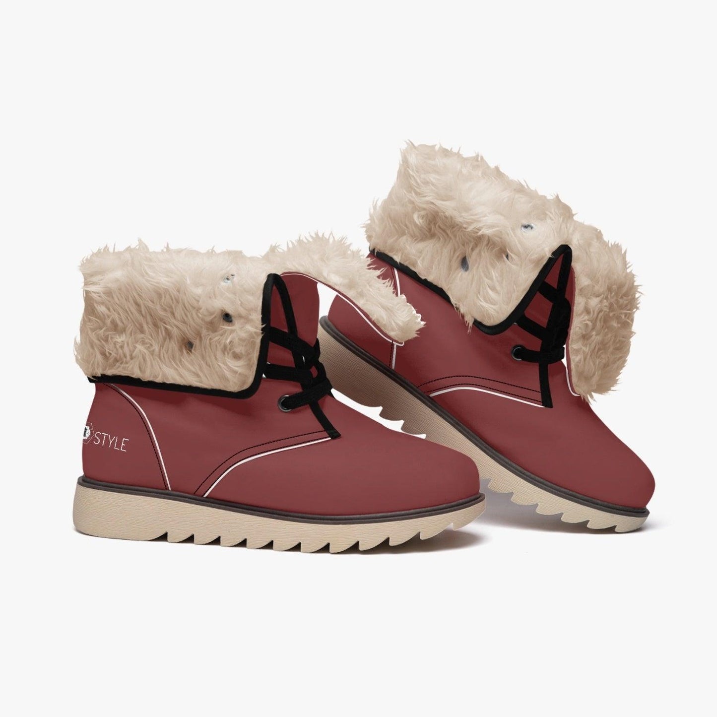 MISHA Cotton-pad Fur Lining Boots - Lusty - Mishastyle