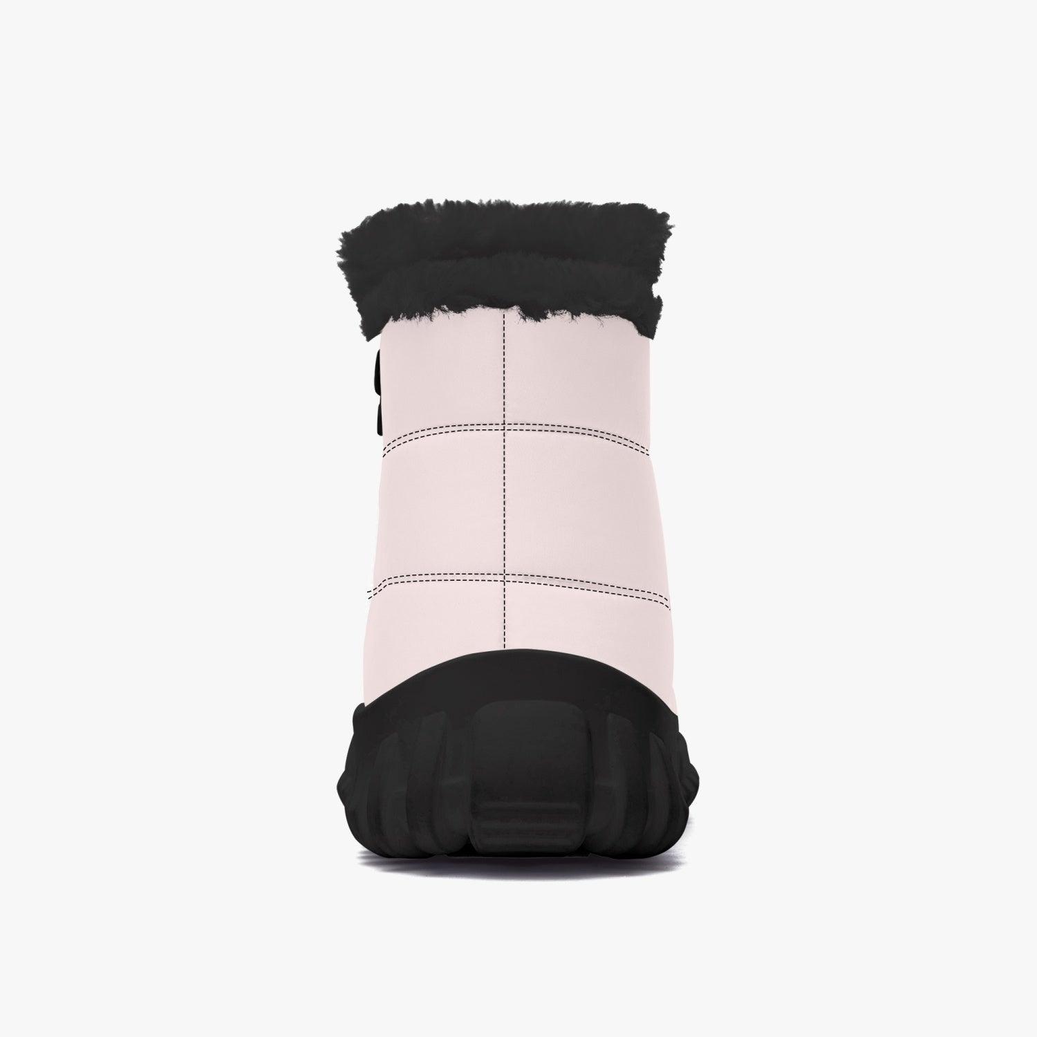 Misha Cotton-pad Fur Zipper Up Boots - Hexadecimal - Mishastyle