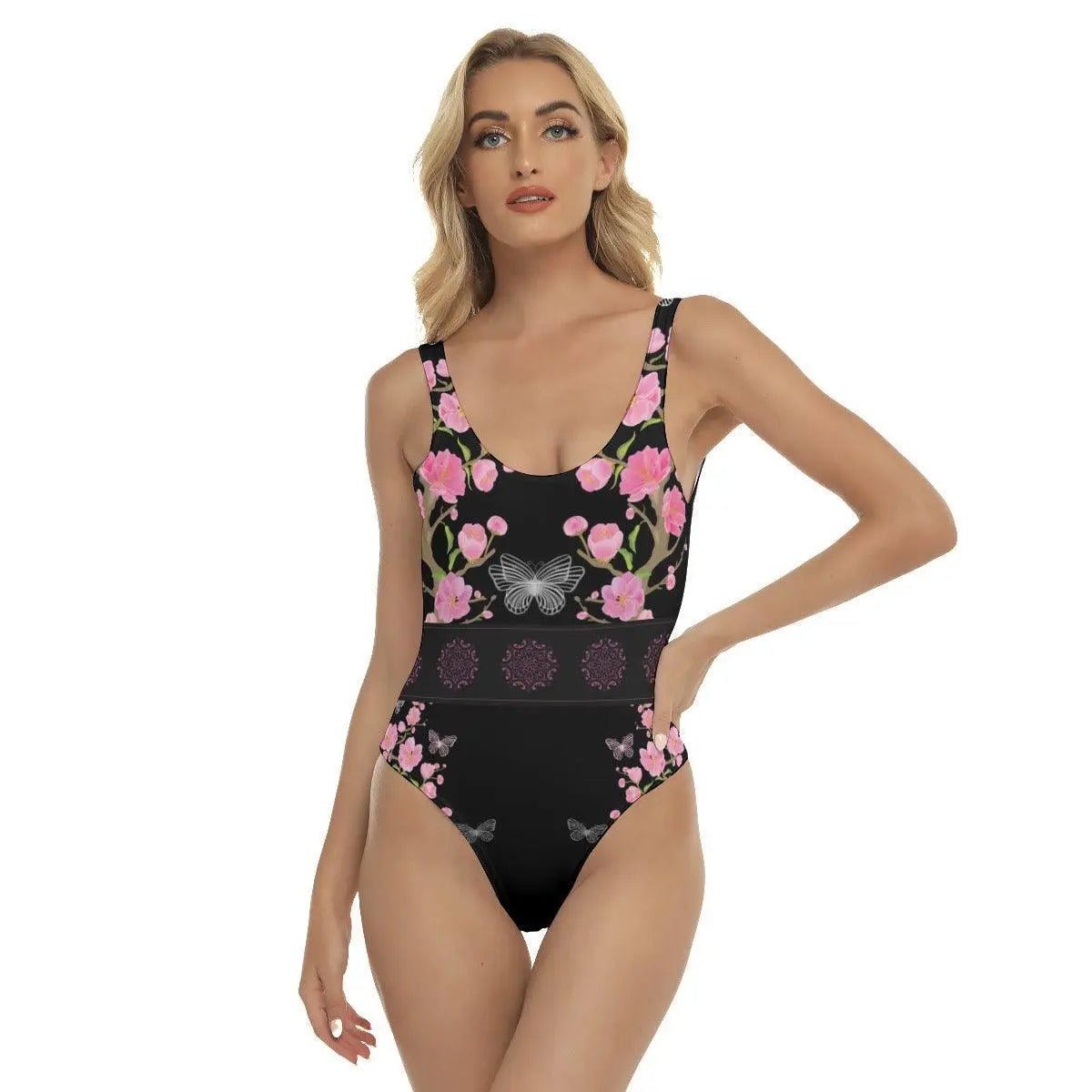 Misha Floral One-piece Swimsuit - Mishastyle