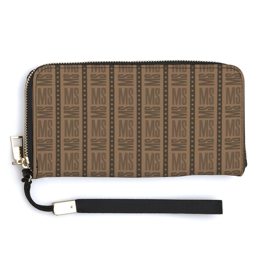 Misha Long PU Zipper Wallets - Mishastyle