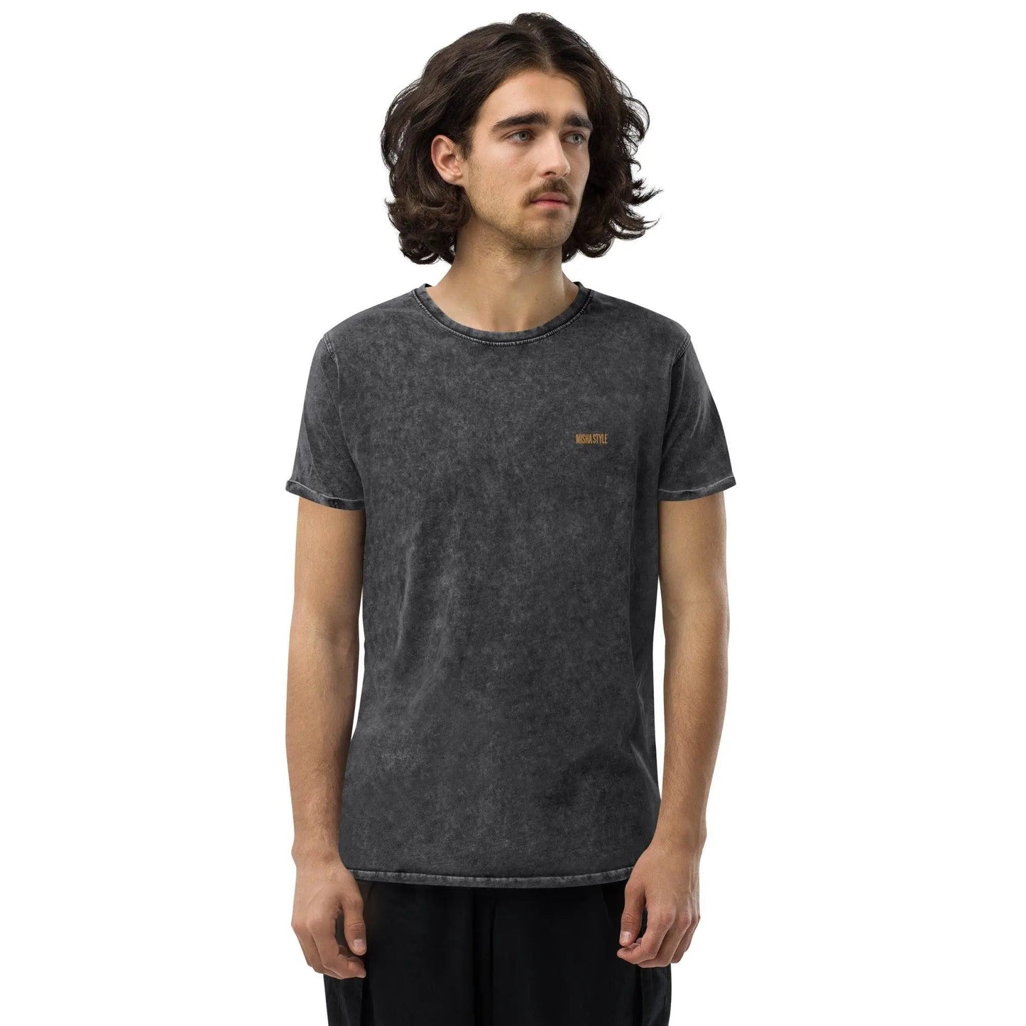 Misha Men Denim T-Shirt - Mishastyle