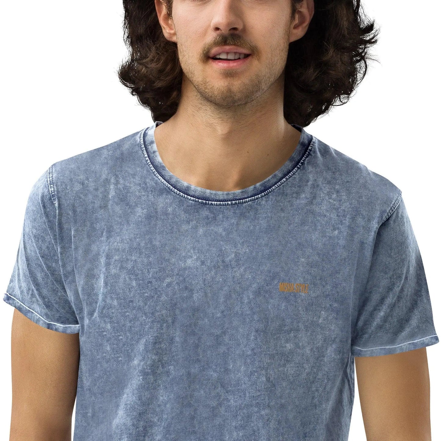 Misha Men Denim T-Shirt - Mishastyle