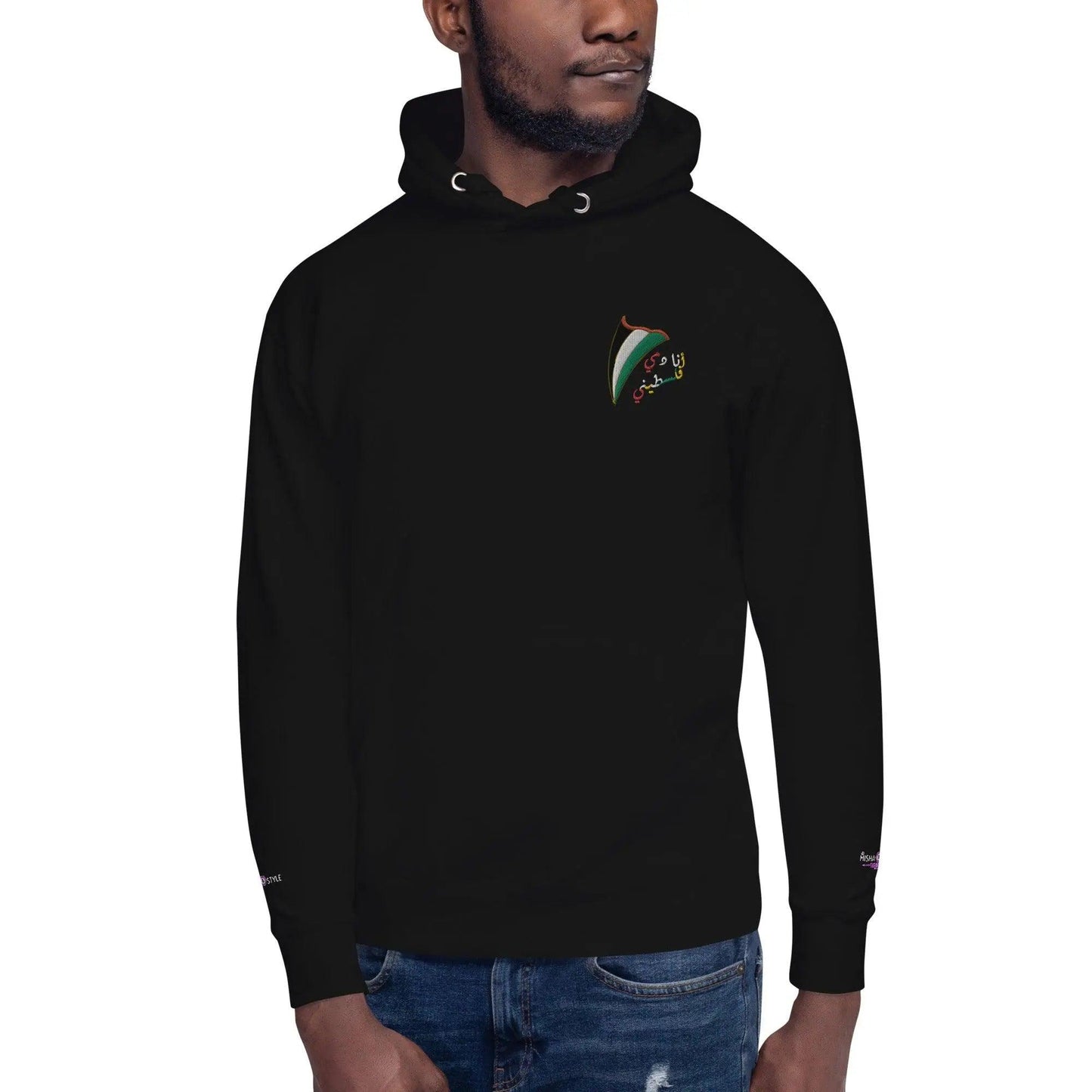 MISHA Men Hoodie - Black - Mishastyle