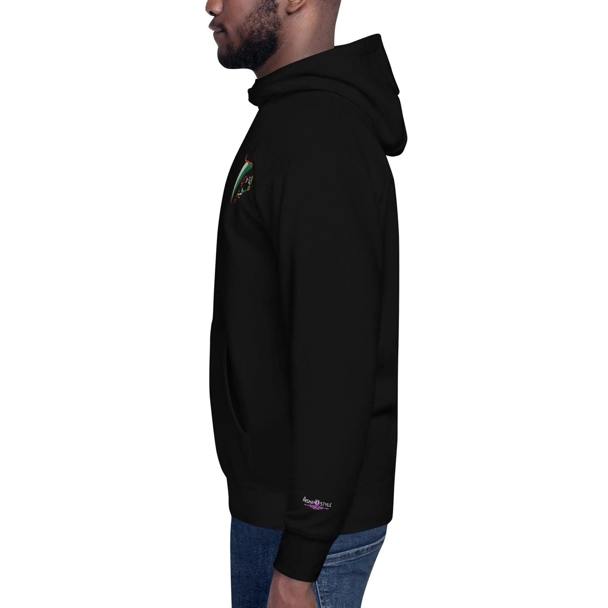 MISHA Men Hoodie - Black - Mishastyle