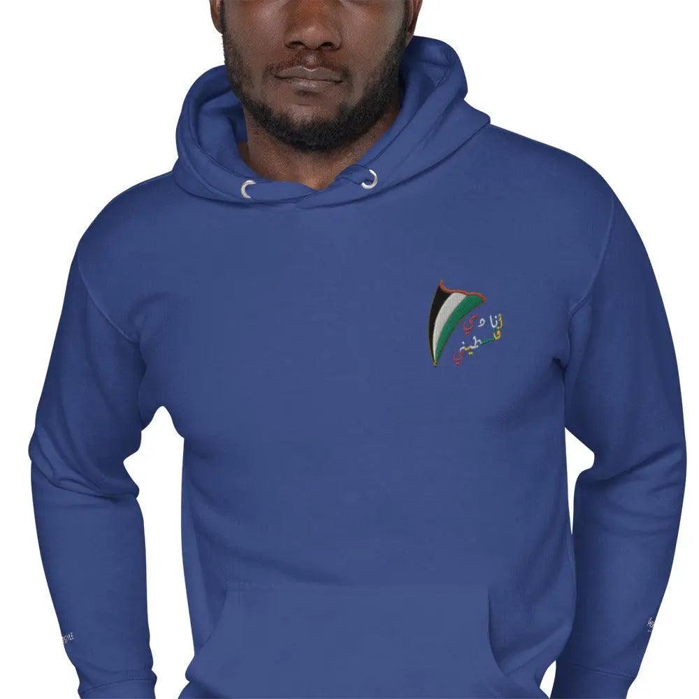 MISHA Men Hoodie - Metallic Blue - Mishastyle