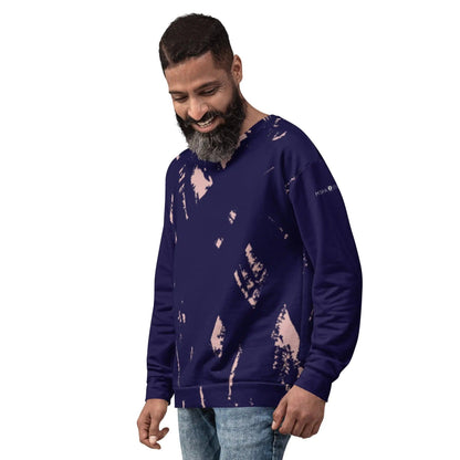 MISHA Men Stylish Sweatshirt - Royal Purple - Mishastyle