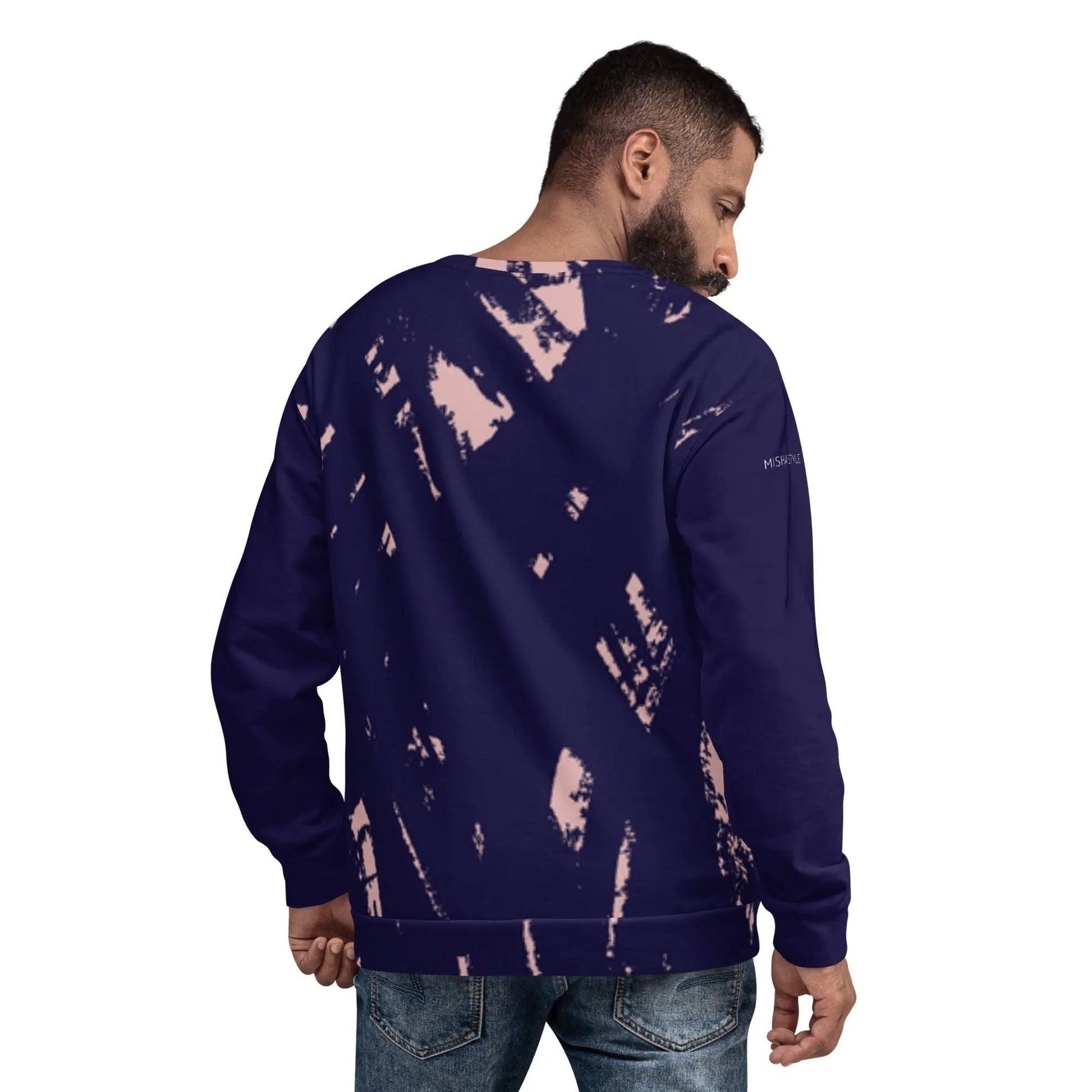 MISHA Men Stylish Sweatshirt - Royal Purple - Mishastyle