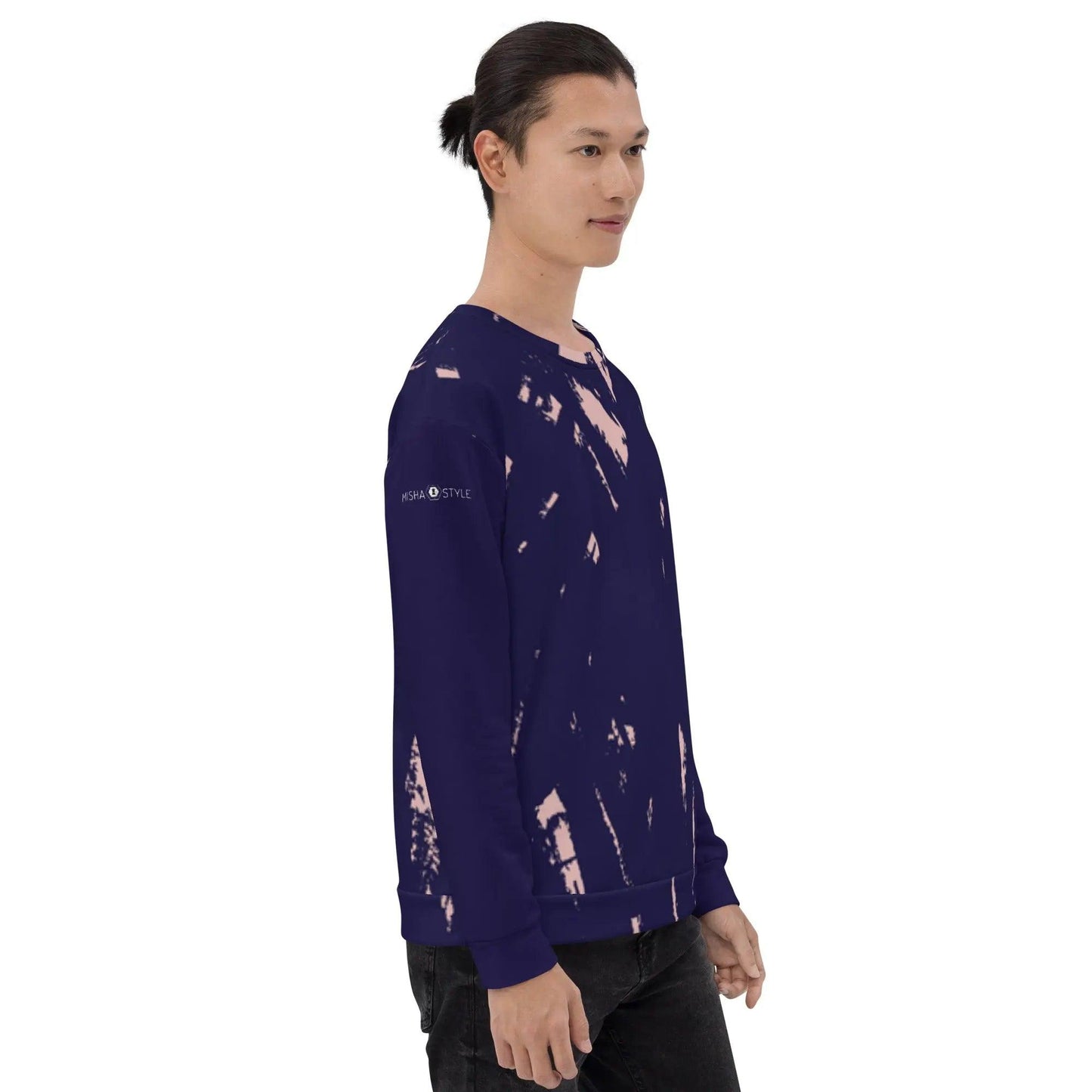 MISHA Men Stylish Sweatshirt - Royal Purple - Mishastyle