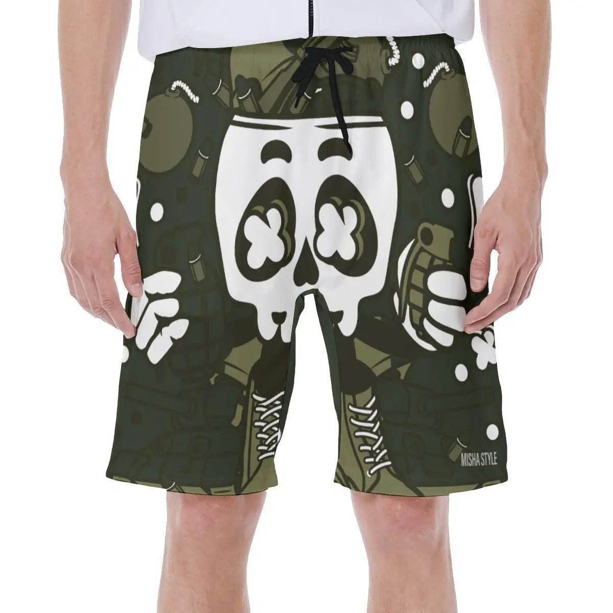 Misha Men's Soldier Beach Shorts - Mishastyle