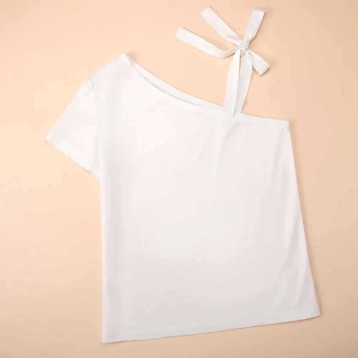 Misha Shoulder Strap Bow Short Sleeve - Mishastyle