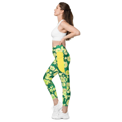 Misha Unique Crossover leggings with pockets - Mishastyle