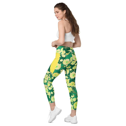 Misha Unique Crossover leggings with pockets - Mishastyle