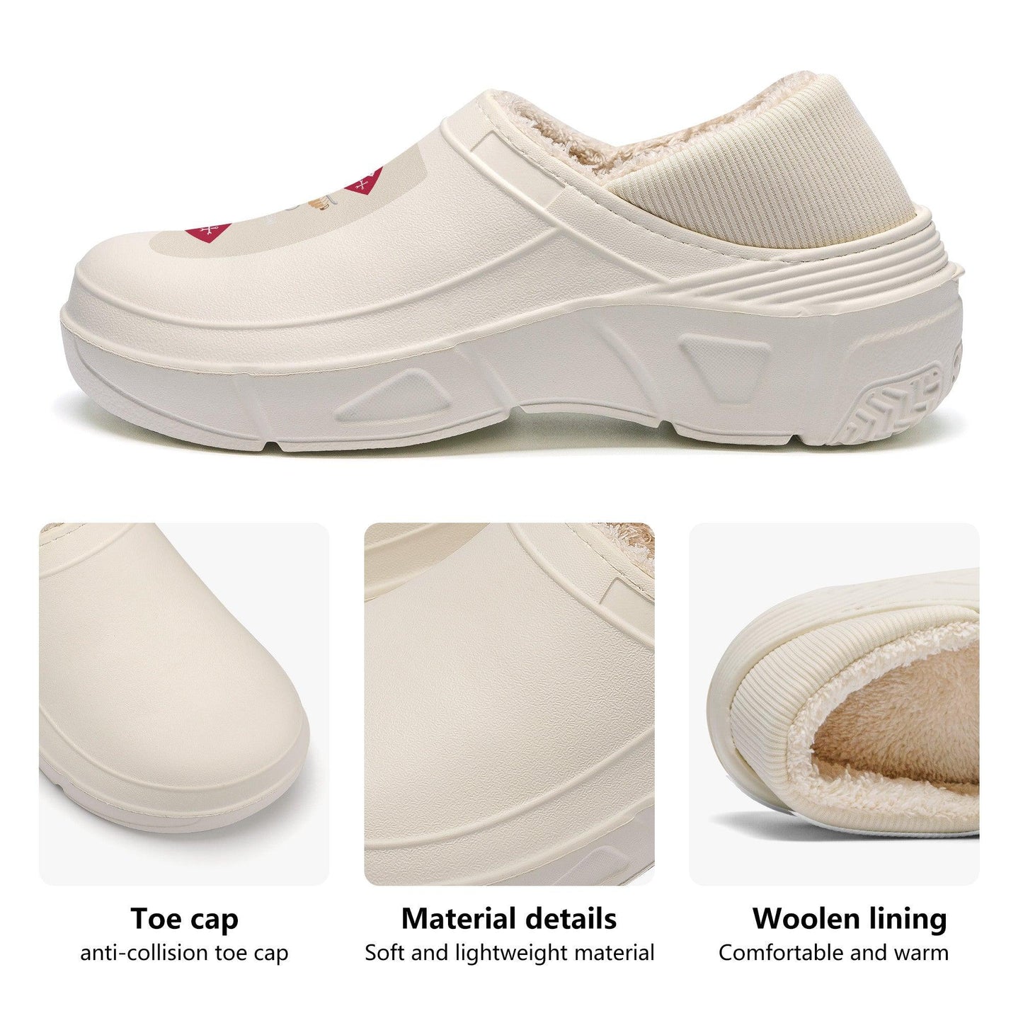 Misha Warm Cotton Slippers - Mishastyle