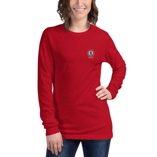 MISHA Women Long Sleeve Sweaters - Red - Mishastyle