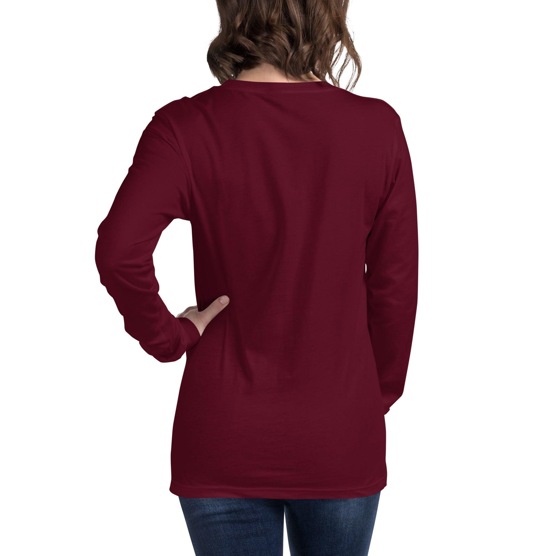 MISHA Women Long Sleeve Sweaters - Red Wine - Mishastyle