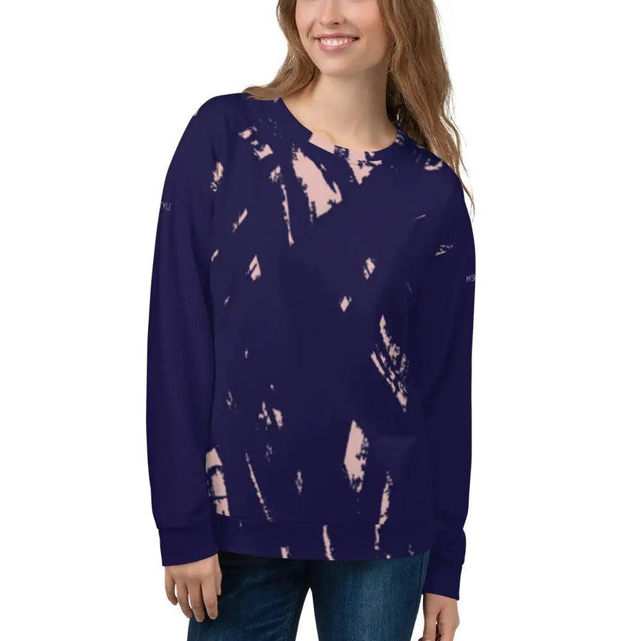 MISHA Women Stylish Sweatshirt - Royal Purple - Mishastyle